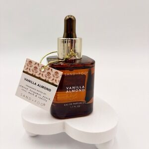 Sand + Fog Vanilla Almond Eau de Parfum Oil 1.7 fl oz Fragrance Dropper NEW